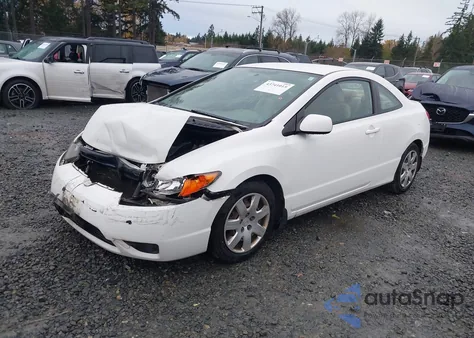 2007 Honda Civic Lx из США, поврежденный, VIN 2HGFG12657H503236